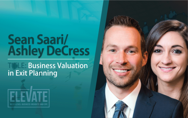 Elevate 2021: Business Valuation in Exit Planning